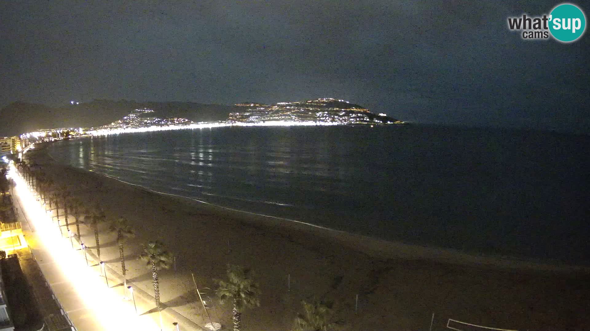 Webcam Costa Brava Roses Strand – Montecarlo Hotel livecam Spanien