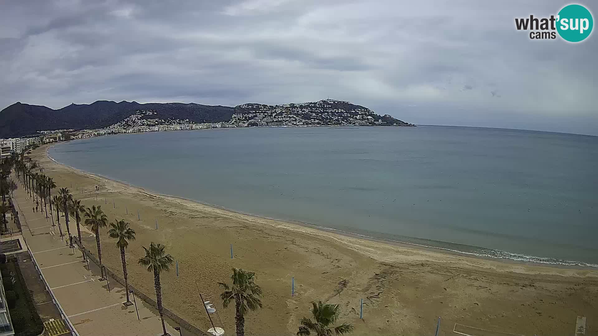 Roses camera en vivo playa Costa Brava- Hotel MonteCarlo