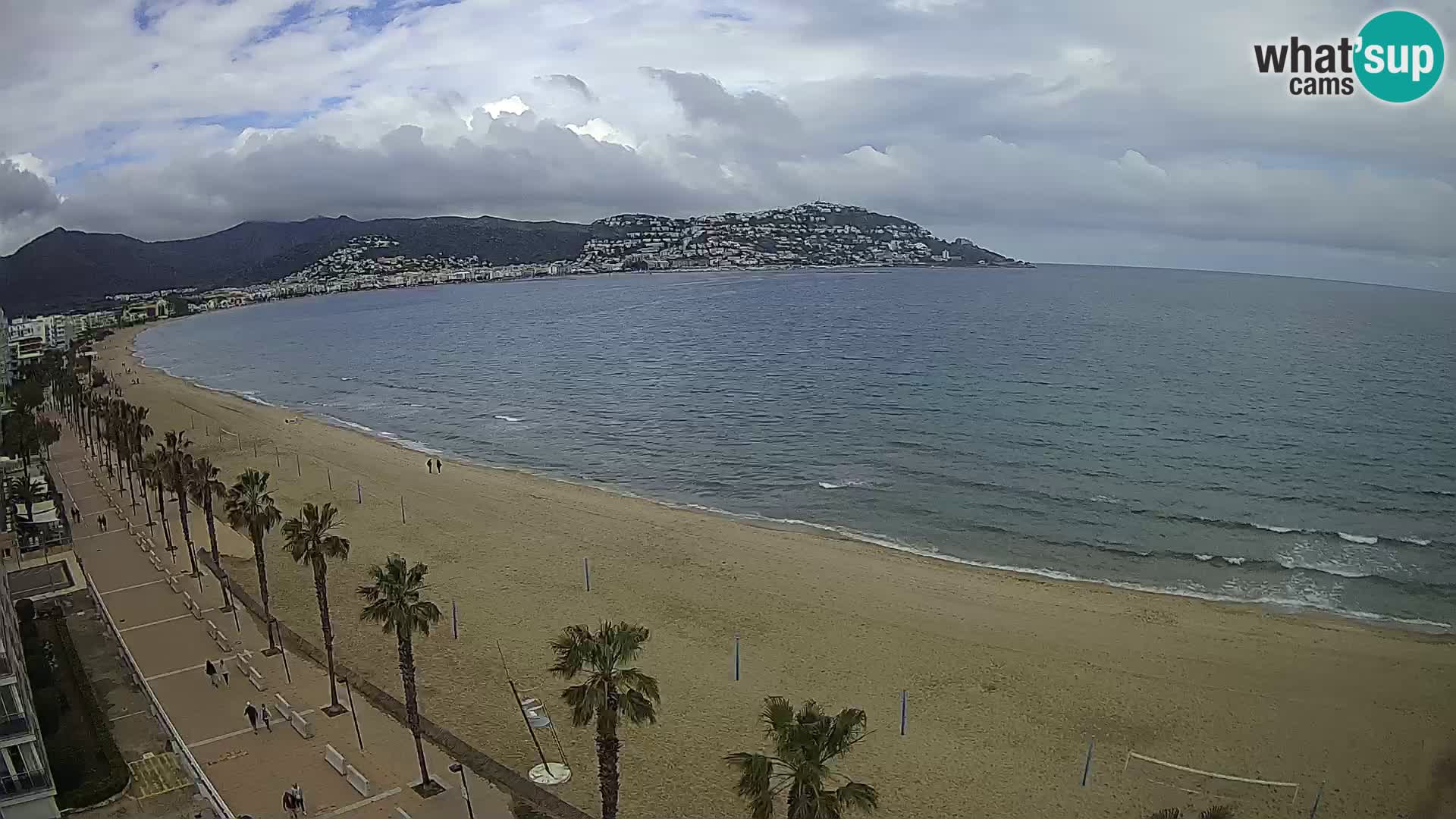 Live cam Roses  – Costa Brava spiaggia – Hotel MonteCarlo