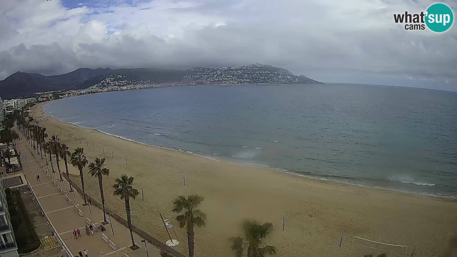 Webcam Costa Brava Roses Strand – Montecarlo Hotel livecam Spanien