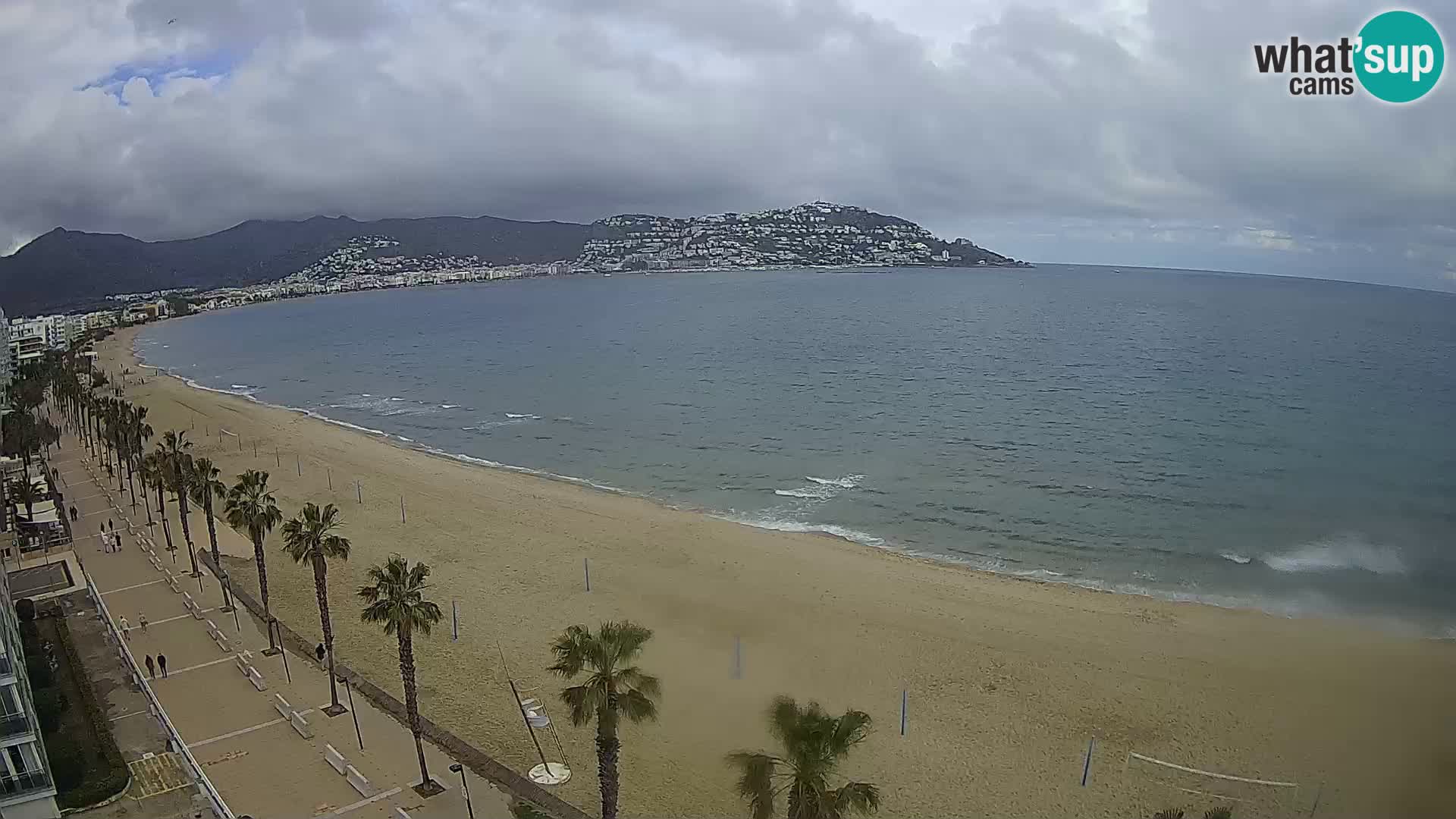 Webcam Costa Brava Roses Strand – Montecarlo Hotel livecam Spanien