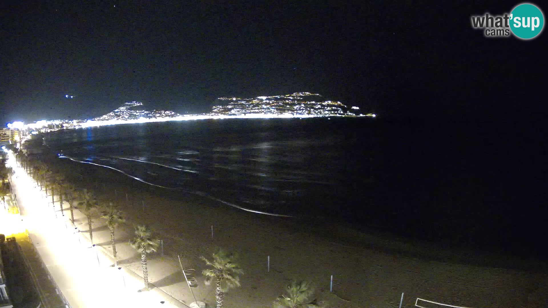 LIVEcam Roses plage Costa Brava – Hotel Montecarlo webcam Espagne