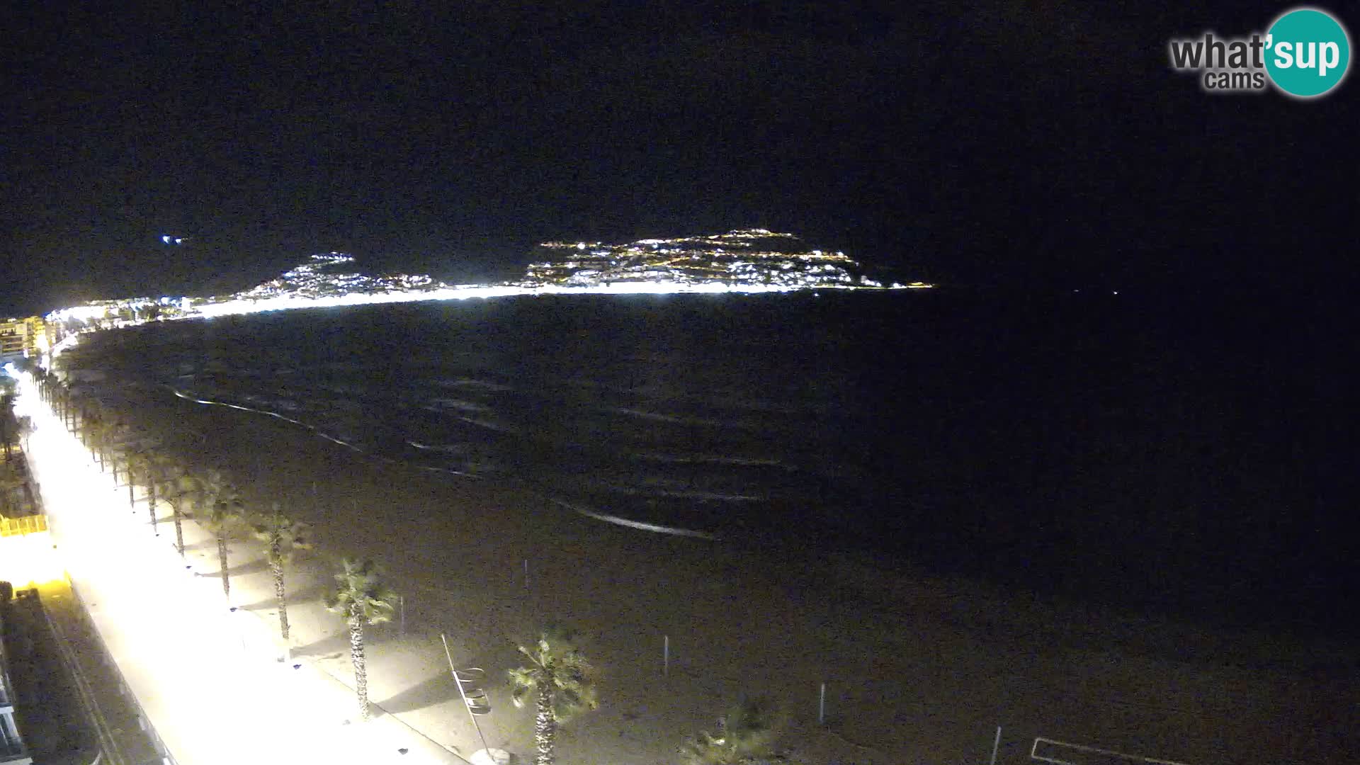 LIVEcam Roses plage Costa Brava – Hotel Montecarlo webcam Espagne