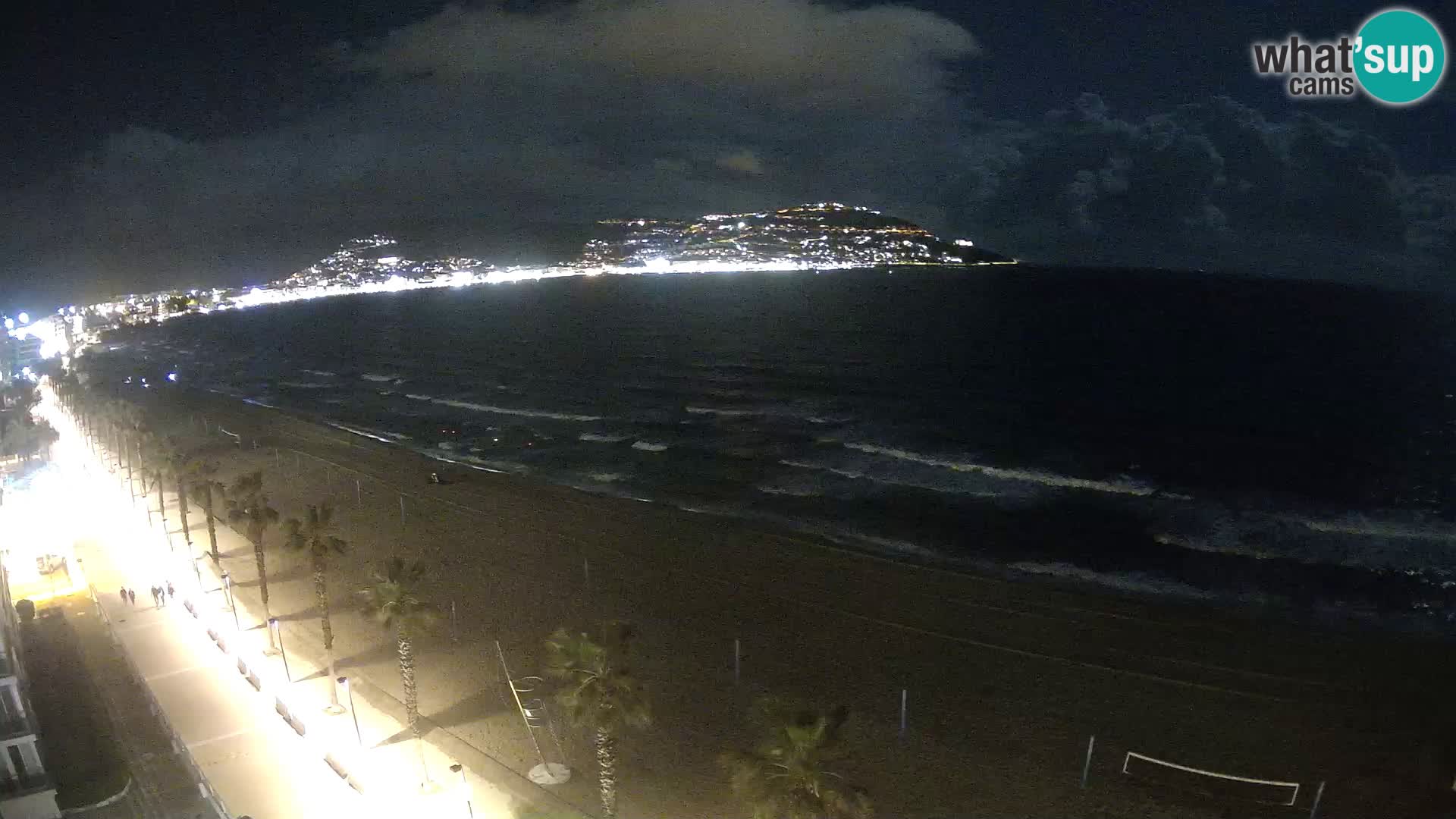 Webcam Costa Brava Roses Strand – Montecarlo Hotel livecam Spanien