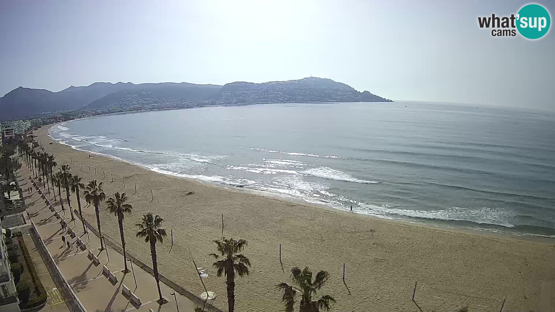 Webcam Costa Brava Roses Strand – Montecarlo Hotel livecam Spanien