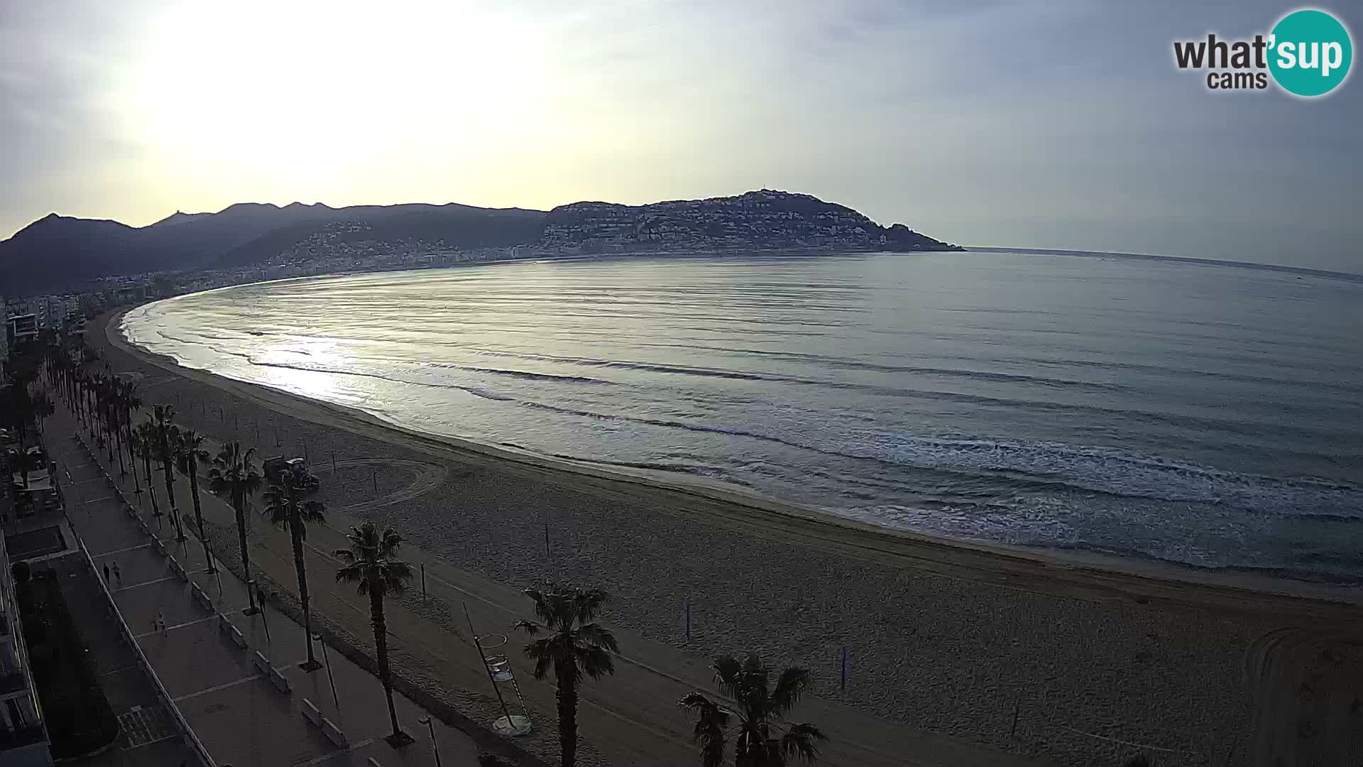 Live cam Roses  – Costa Brava spiaggia – Hotel MonteCarlo