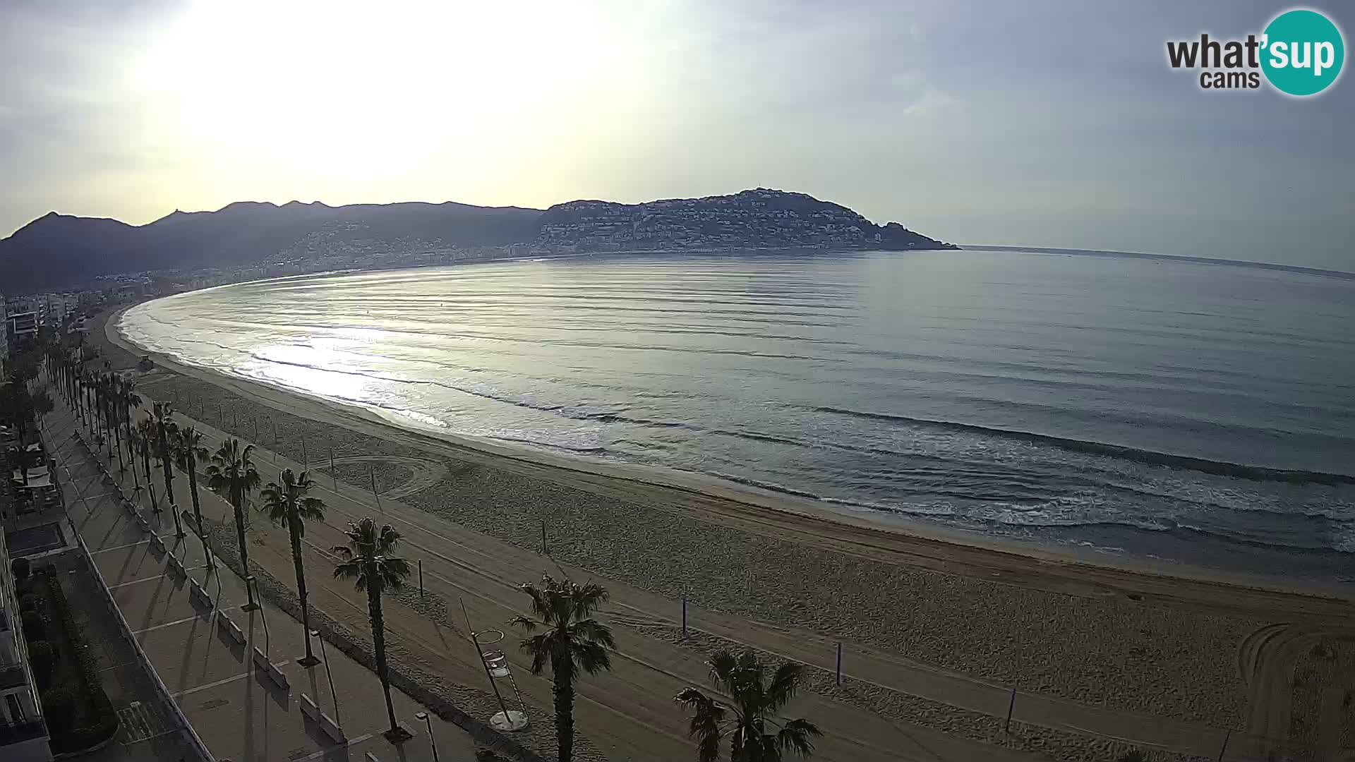 Roses camera en vivo playa Costa Brava- Hotel MonteCarlo