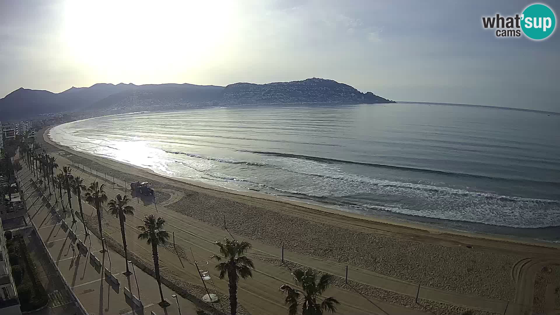 Roses camera en vivo playa Costa Brava- Hotel MonteCarlo