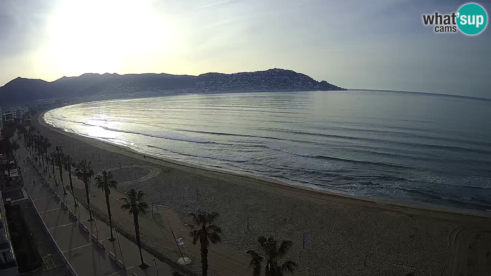 Roses camera en vivo playa Costa Brava- Hotel MonteCarlo