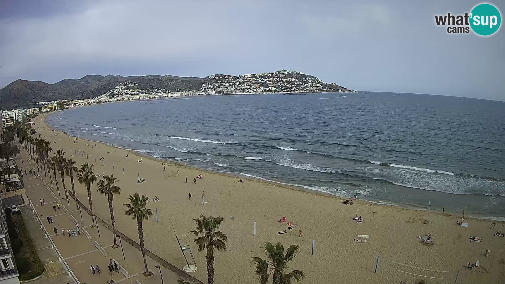Roses camera en vivo playa Costa Brava- Hotel MonteCarlo