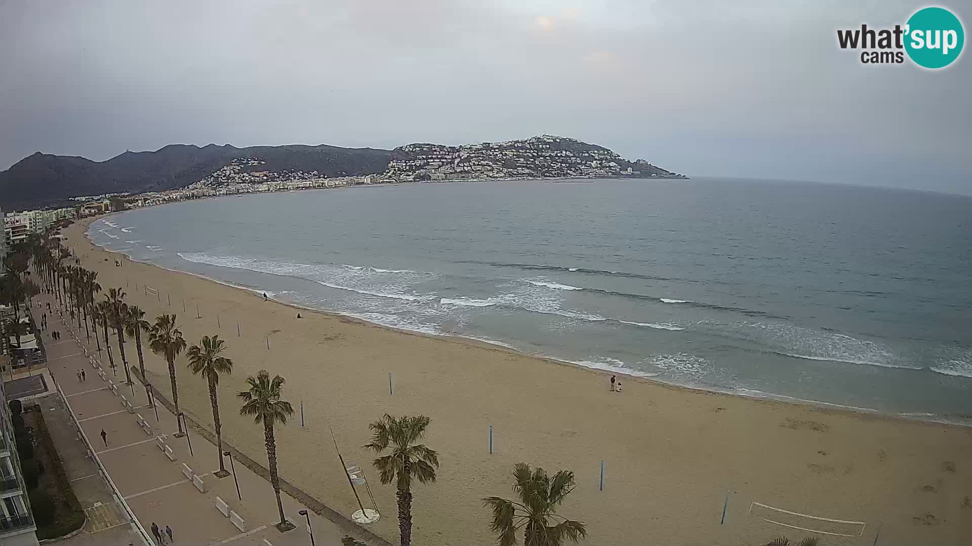 Roses camera en vivo playa Costa Brava- Hotel MonteCarlo