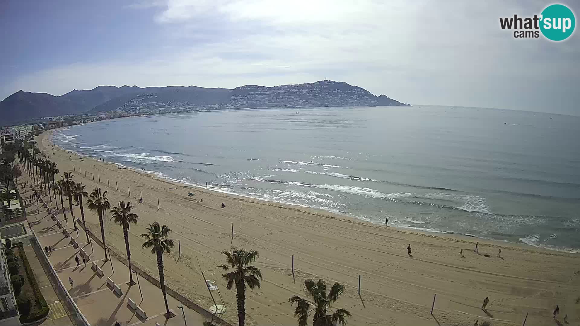Roses camera en vivo playa Costa Brava- Hotel MonteCarlo