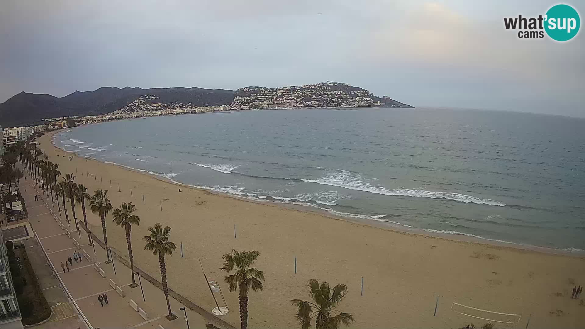 Roses camera en vivo playa Costa Brava- Hotel MonteCarlo