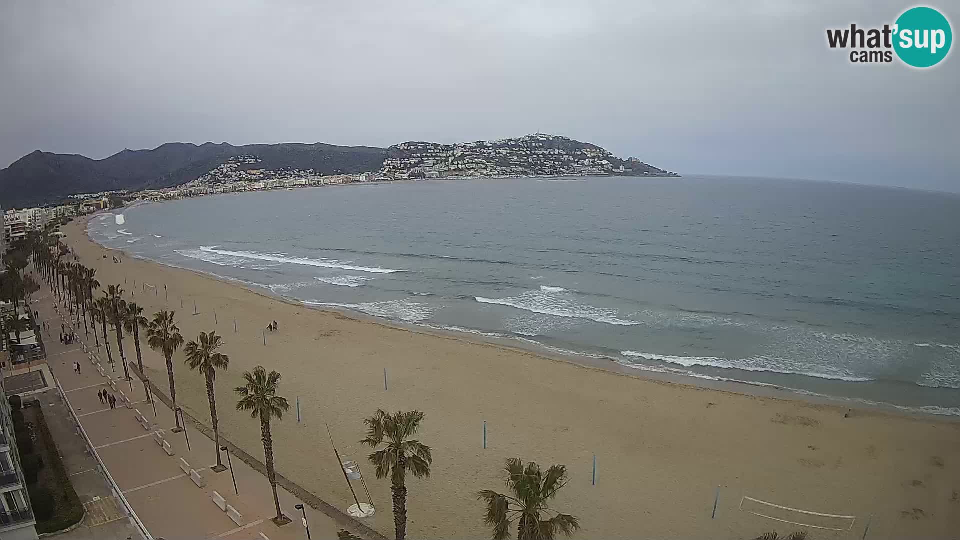 Roses camera en vivo playa Costa Brava- Hotel MonteCarlo