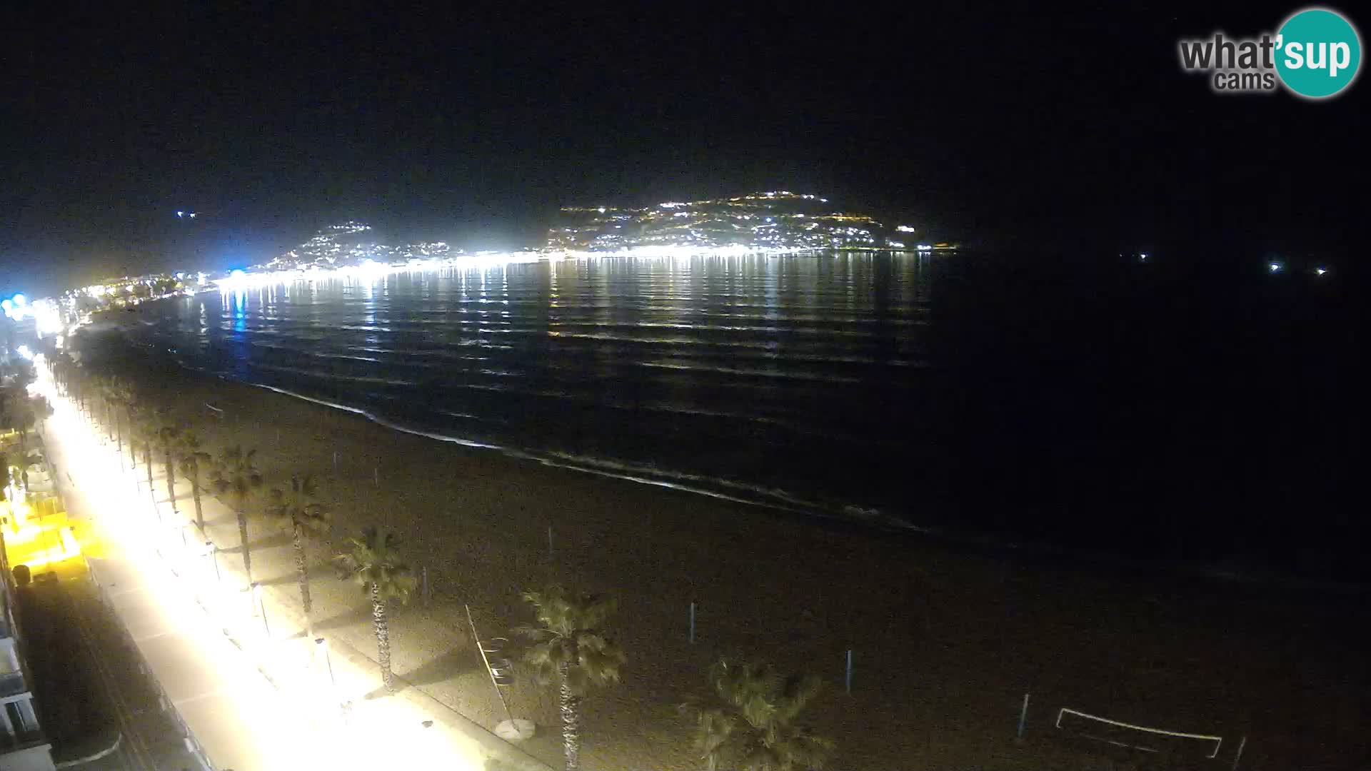 LIVEcam Roses plage Costa Brava – Hotel Montecarlo webcam Espagne