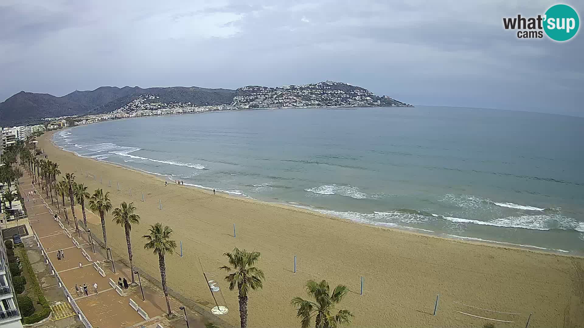 Roses camera en vivo playa Costa Brava- Hotel MonteCarlo