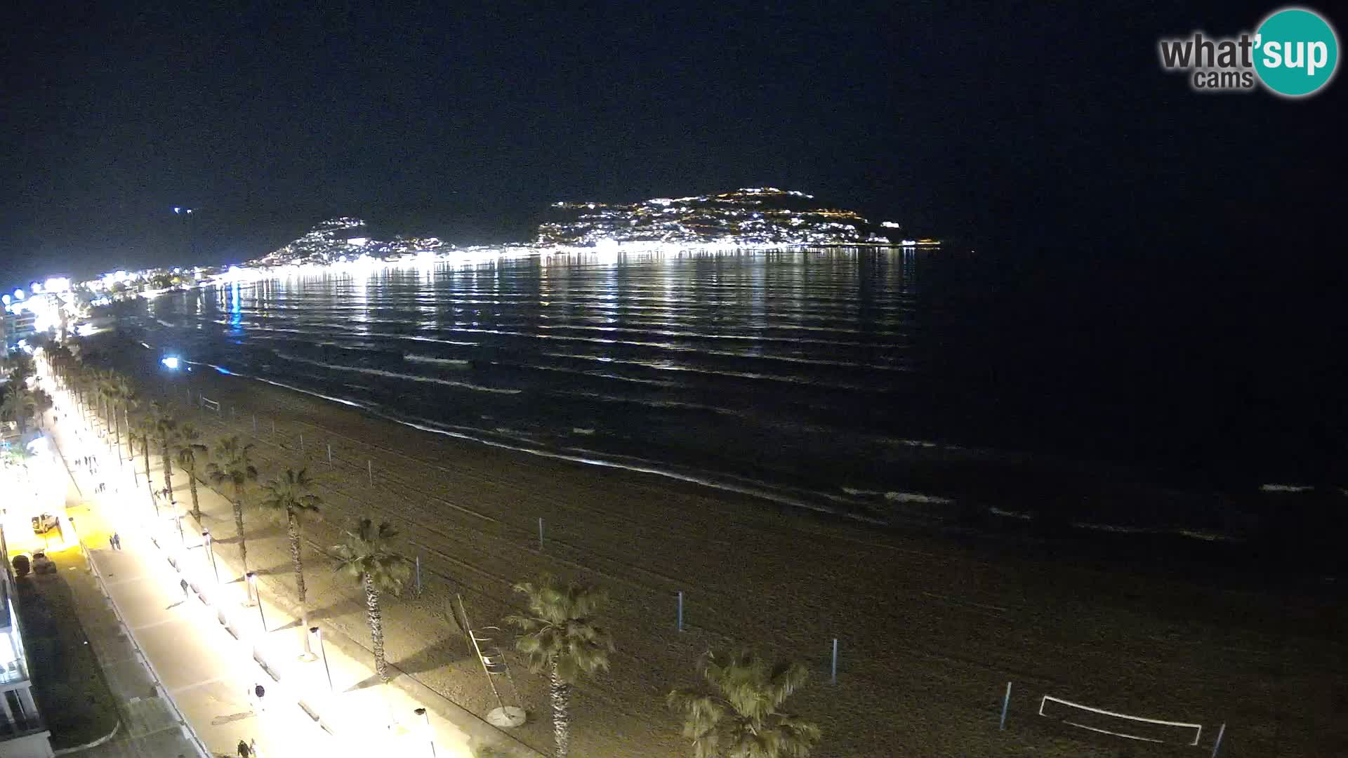 Webcam Costa Brava Roses Strand – Montecarlo Hotel livecam Spanien