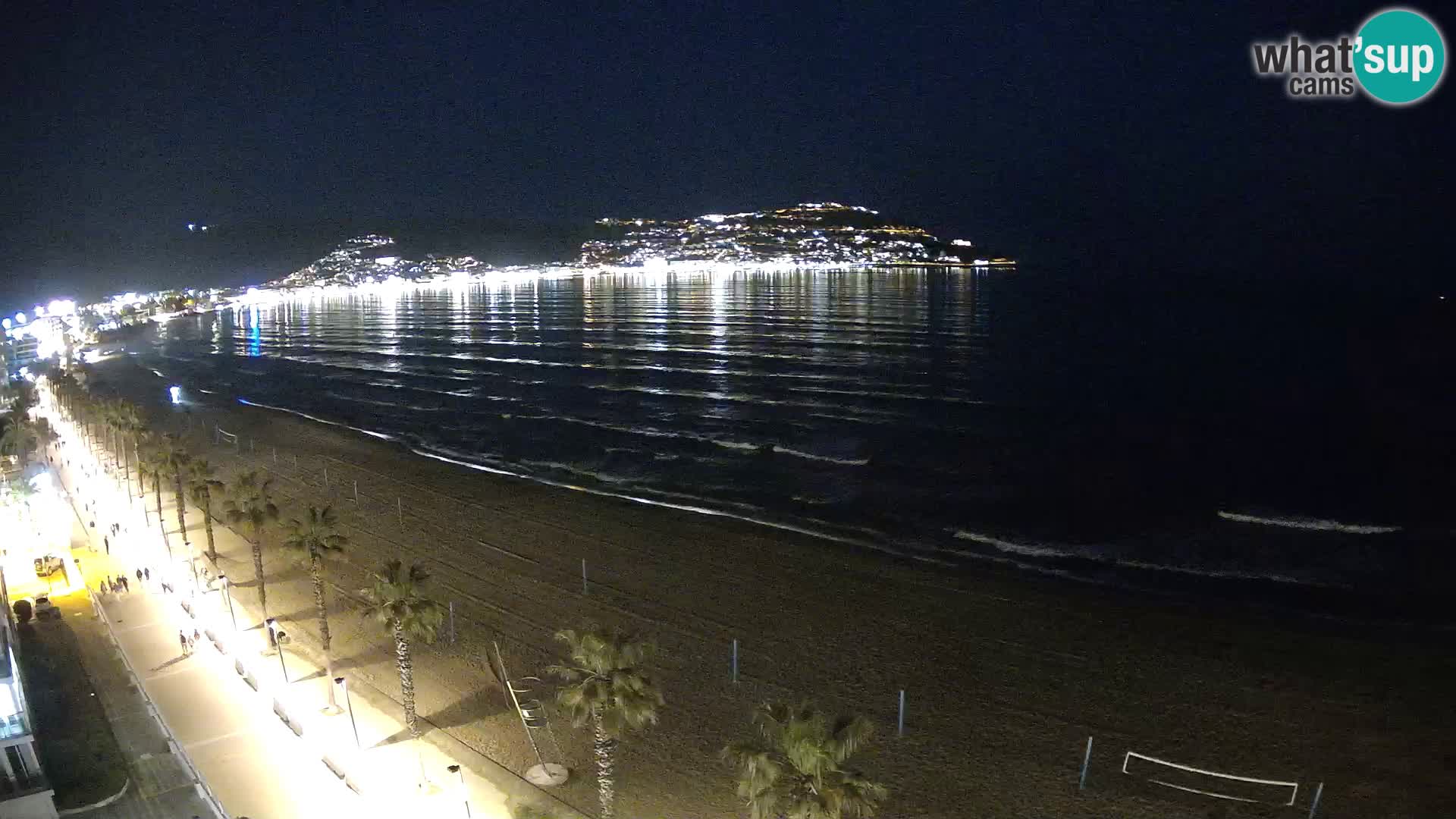 Roses camera en vivo playa Costa Brava- Hotel MonteCarlo