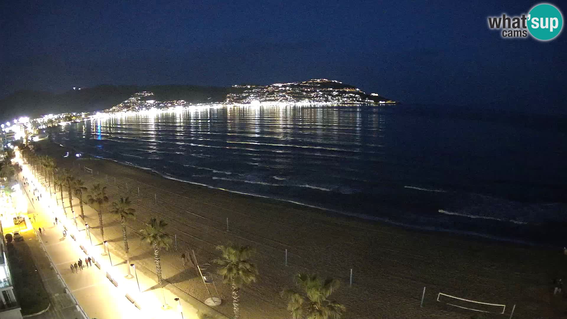 LIVEcam Roses plage Costa Brava – Hotel Montecarlo webcam Espagne