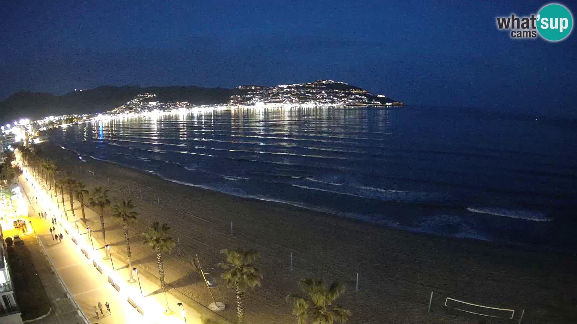 LIVEcam Roses plage Costa Brava – Hotel Montecarlo webcam Espagne