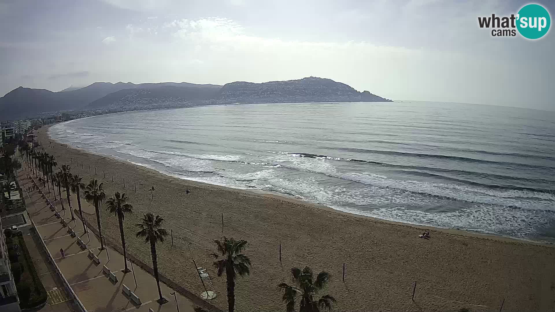 Live cam Roses  – Costa Brava spiaggia – Hotel MonteCarlo
