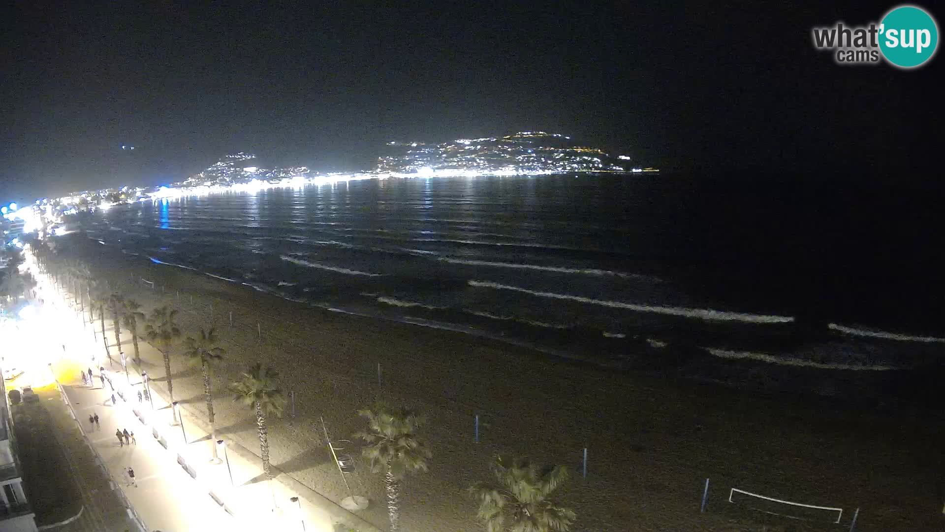 LIVEcam Roses plage Costa Brava – Hotel Montecarlo webcam Espagne