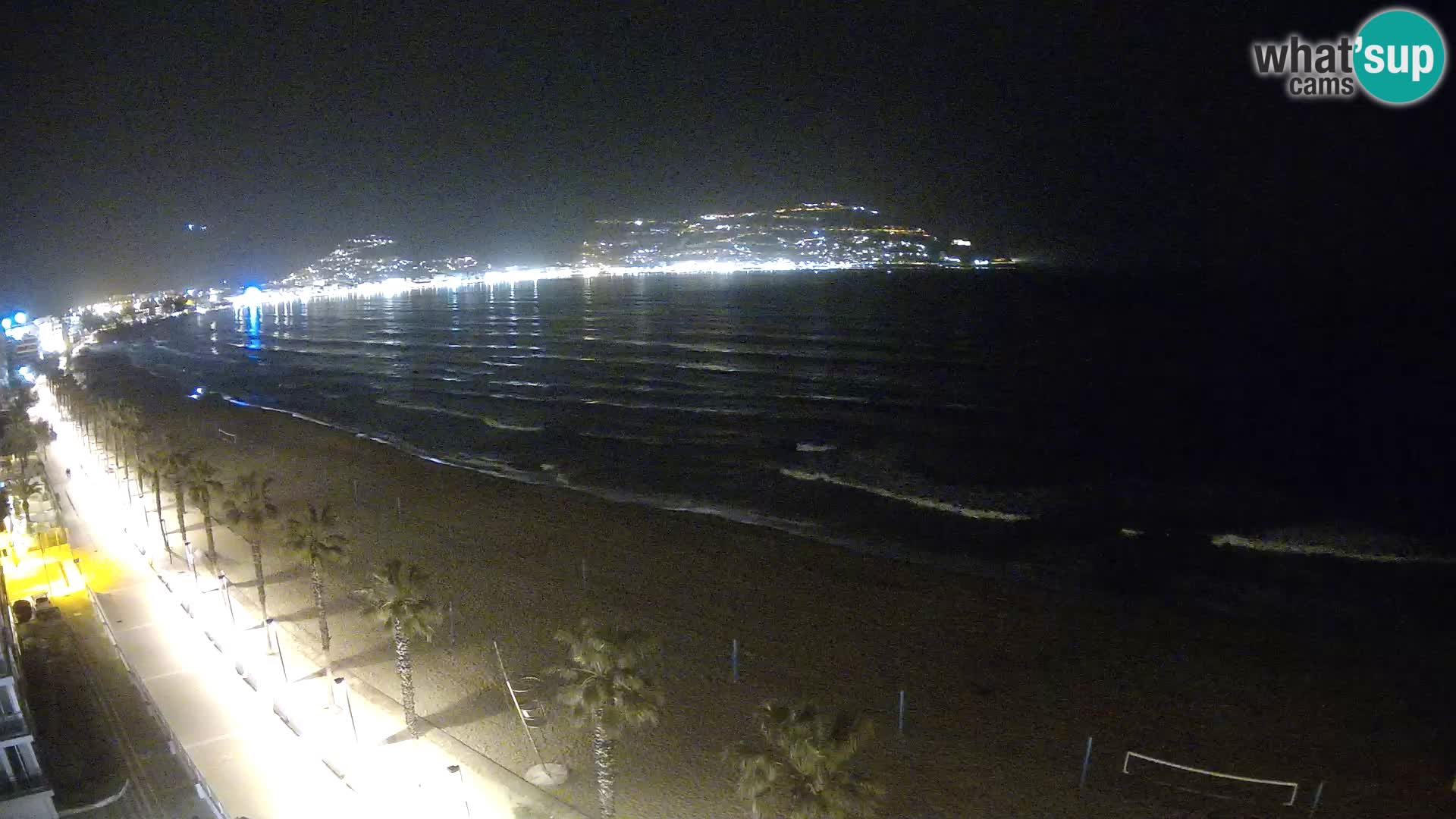 Roses camera en vivo playa Costa Brava- Hotel MonteCarlo