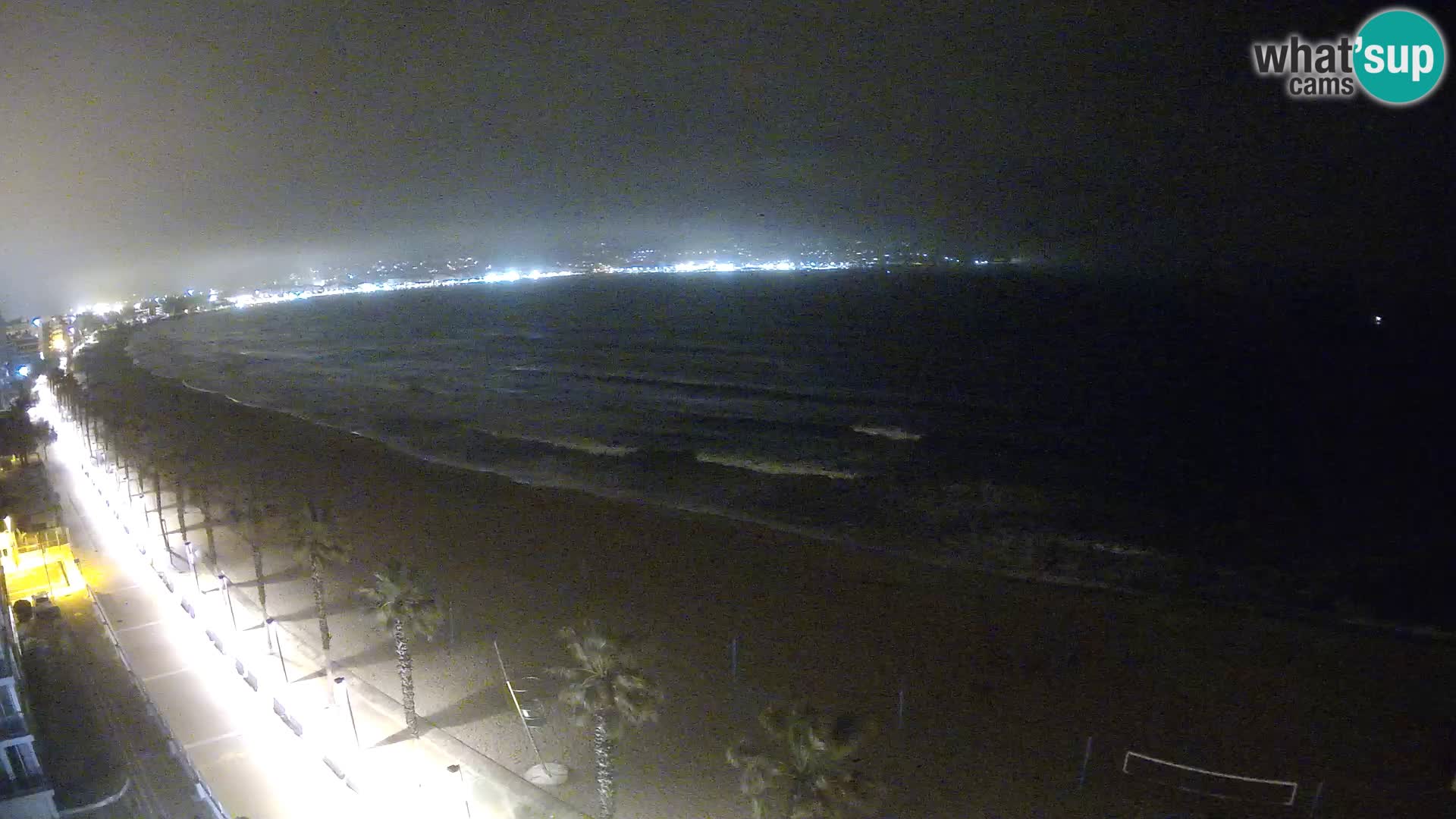 LIVEcam Roses plage Costa Brava – Hotel Montecarlo webcam Espagne