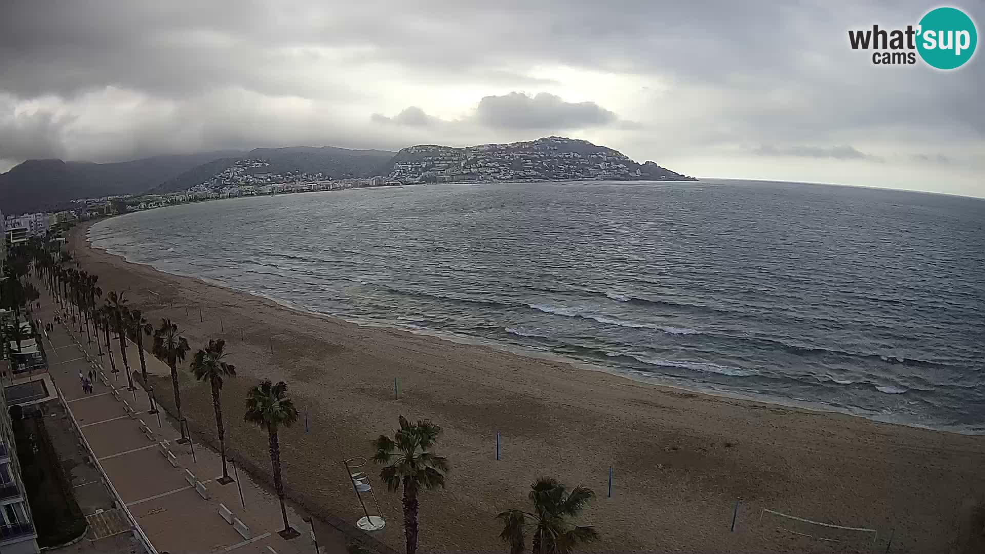 Roses camera en vivo playa Costa Brava- Hotel MonteCarlo