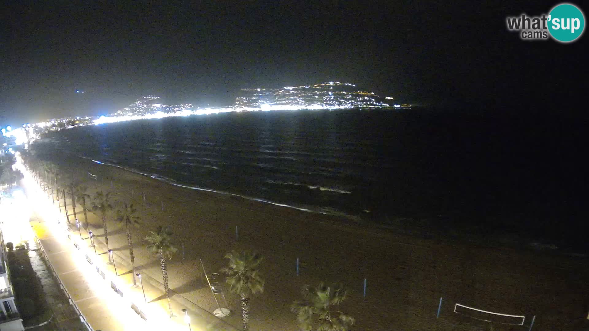 LIVEcam Roses plage Costa Brava – Hotel Montecarlo webcam Espagne