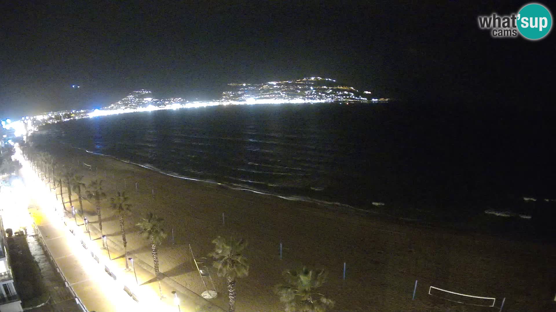 Webcam Costa Brava Roses Strand – Montecarlo Hotel livecam Spanien