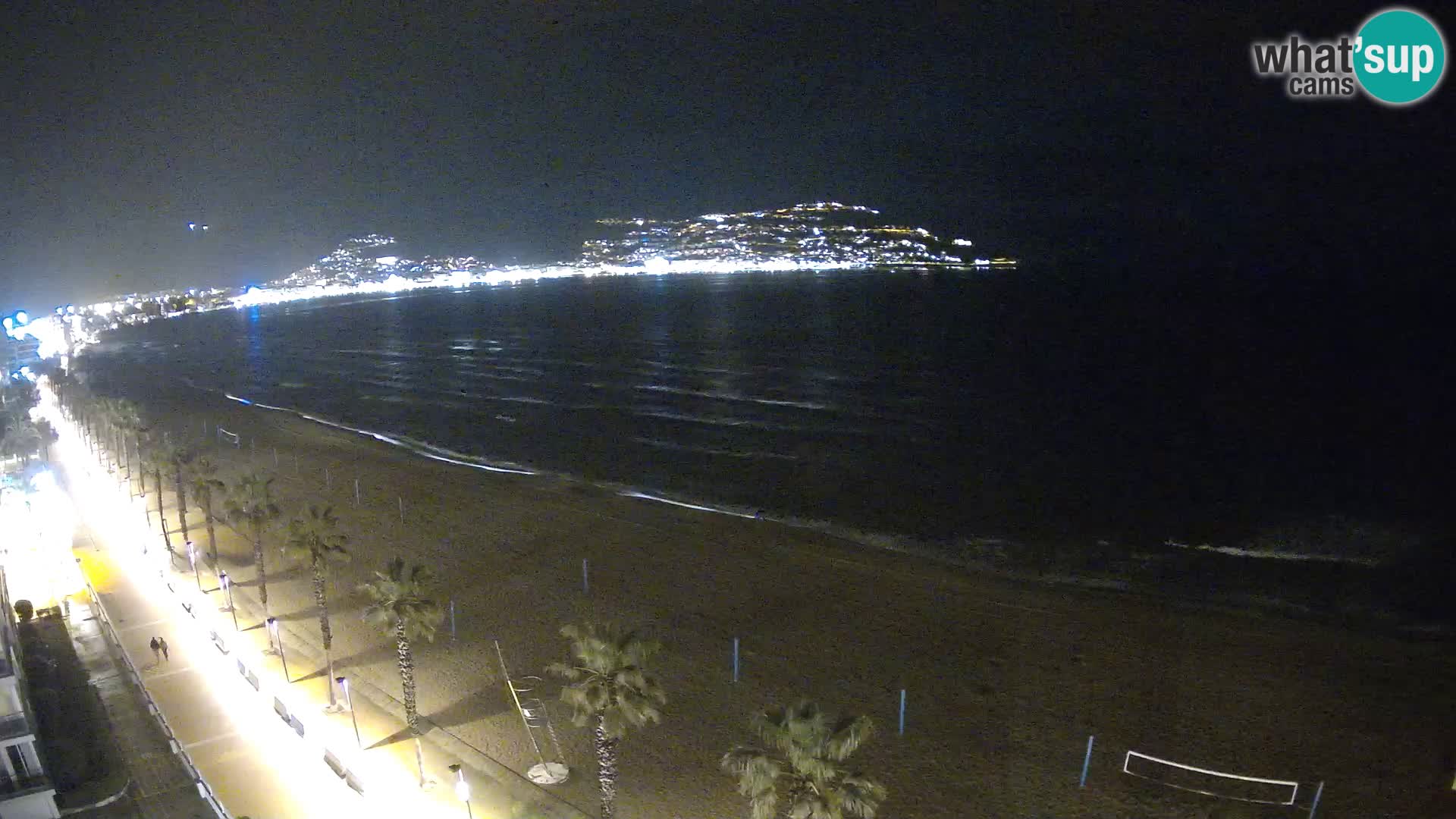 Webcam Costa Brava Roses Strand – Montecarlo Hotel livecam Spanien