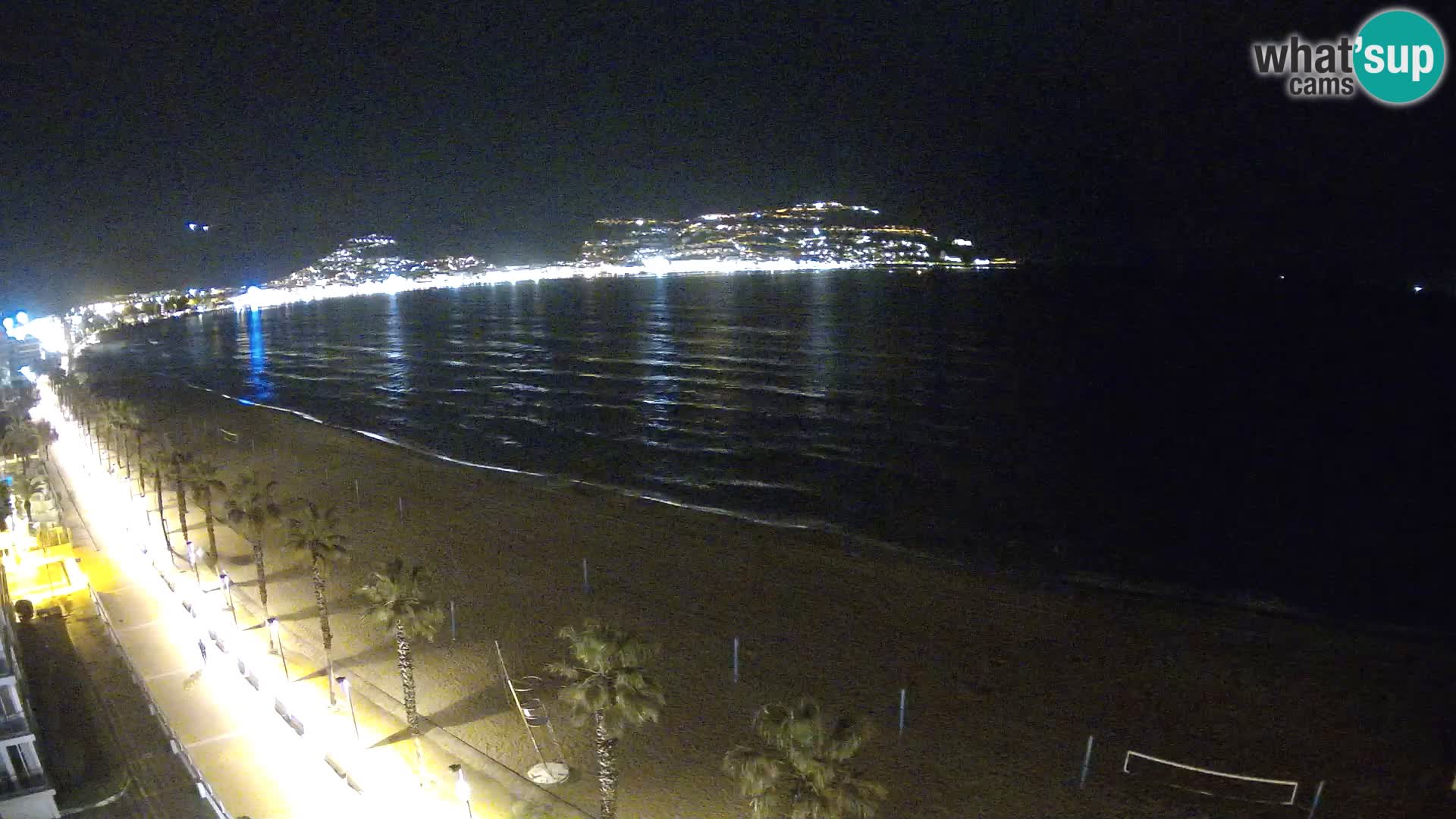 Webcam Costa Brava Roses Strand – Montecarlo Hotel livecam Spanien