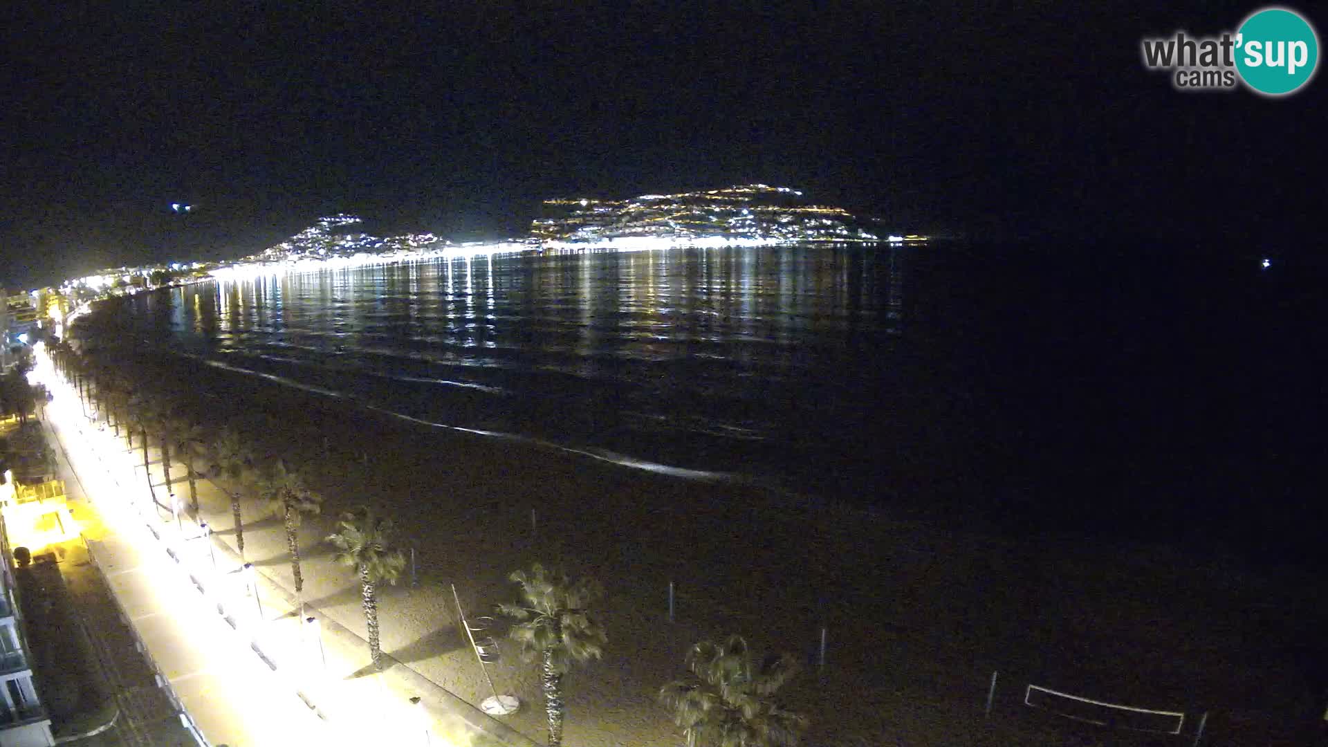 Webcam Costa Brava Roses Strand – Montecarlo Hotel livecam Spanien