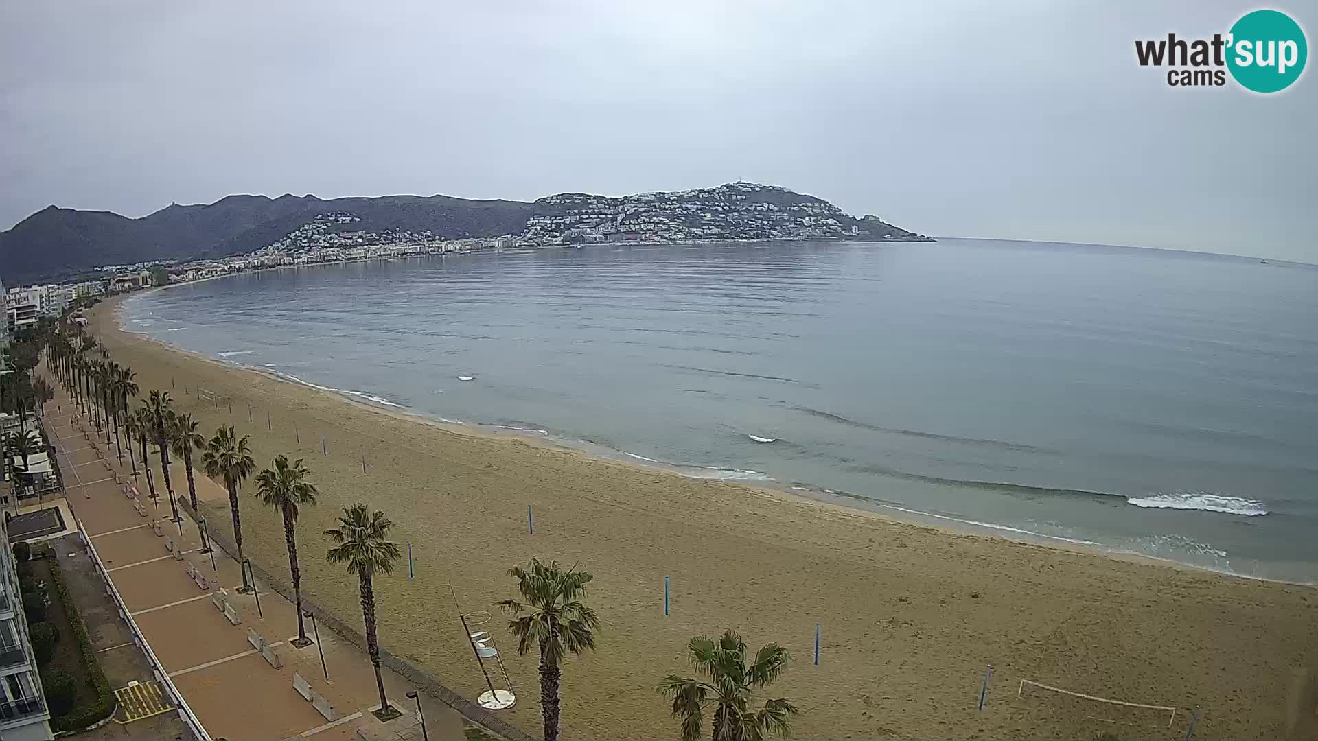 Live cam Roses  – Costa Brava spiaggia – Hotel MonteCarlo