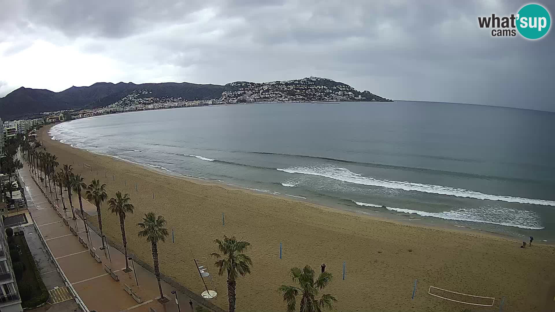 Live cam Roses  – Costa Brava spiaggia – Hotel MonteCarlo
