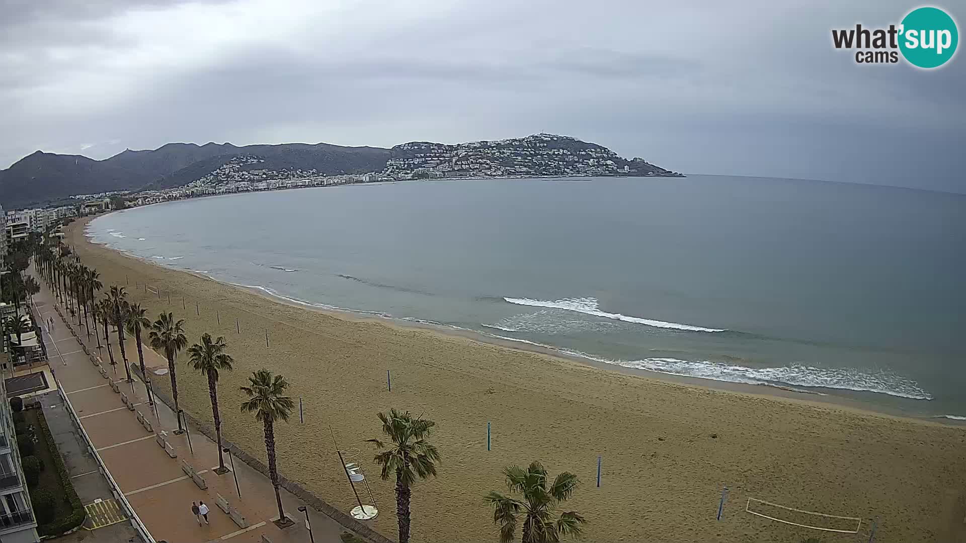 Roses camera en vivo playa Costa Brava- Hotel MonteCarlo