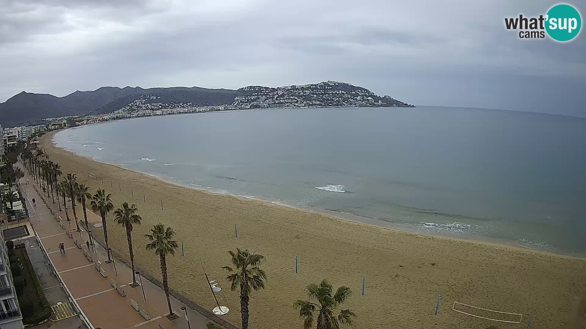 Roses camera en vivo playa Costa Brava- Hotel MonteCarlo
