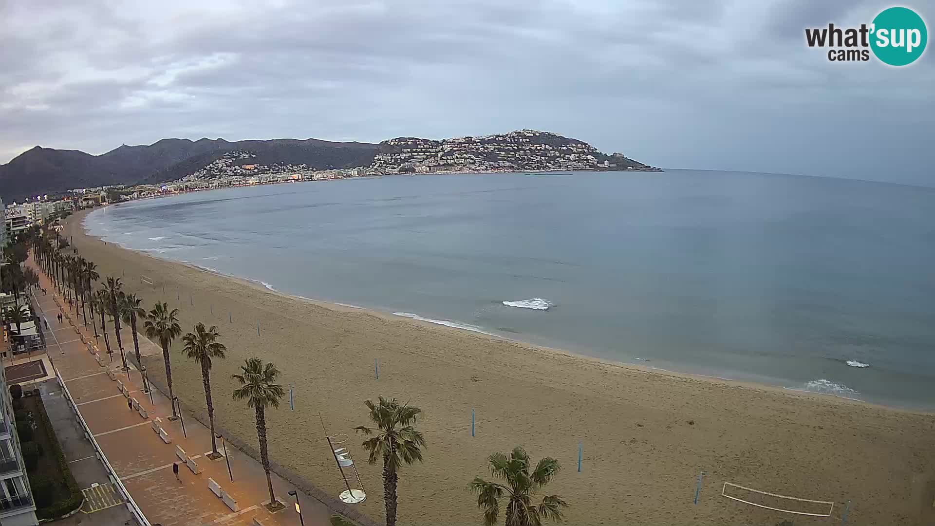 Webcam Costa Brava Roses Strand – Montecarlo Hotel livecam Spanien
