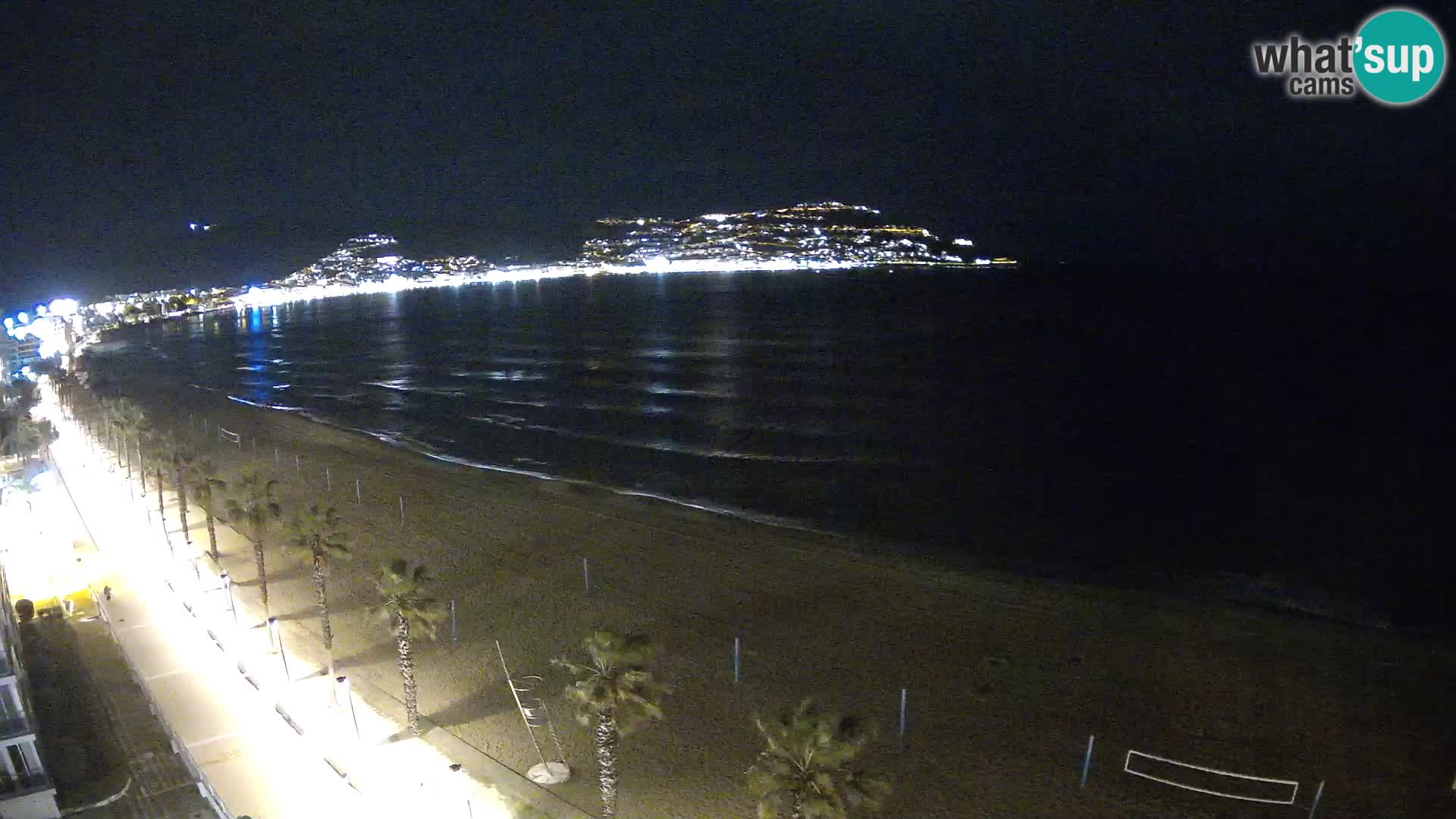 Webcam Costa Brava Roses Strand – Montecarlo Hotel livecam Spanien
