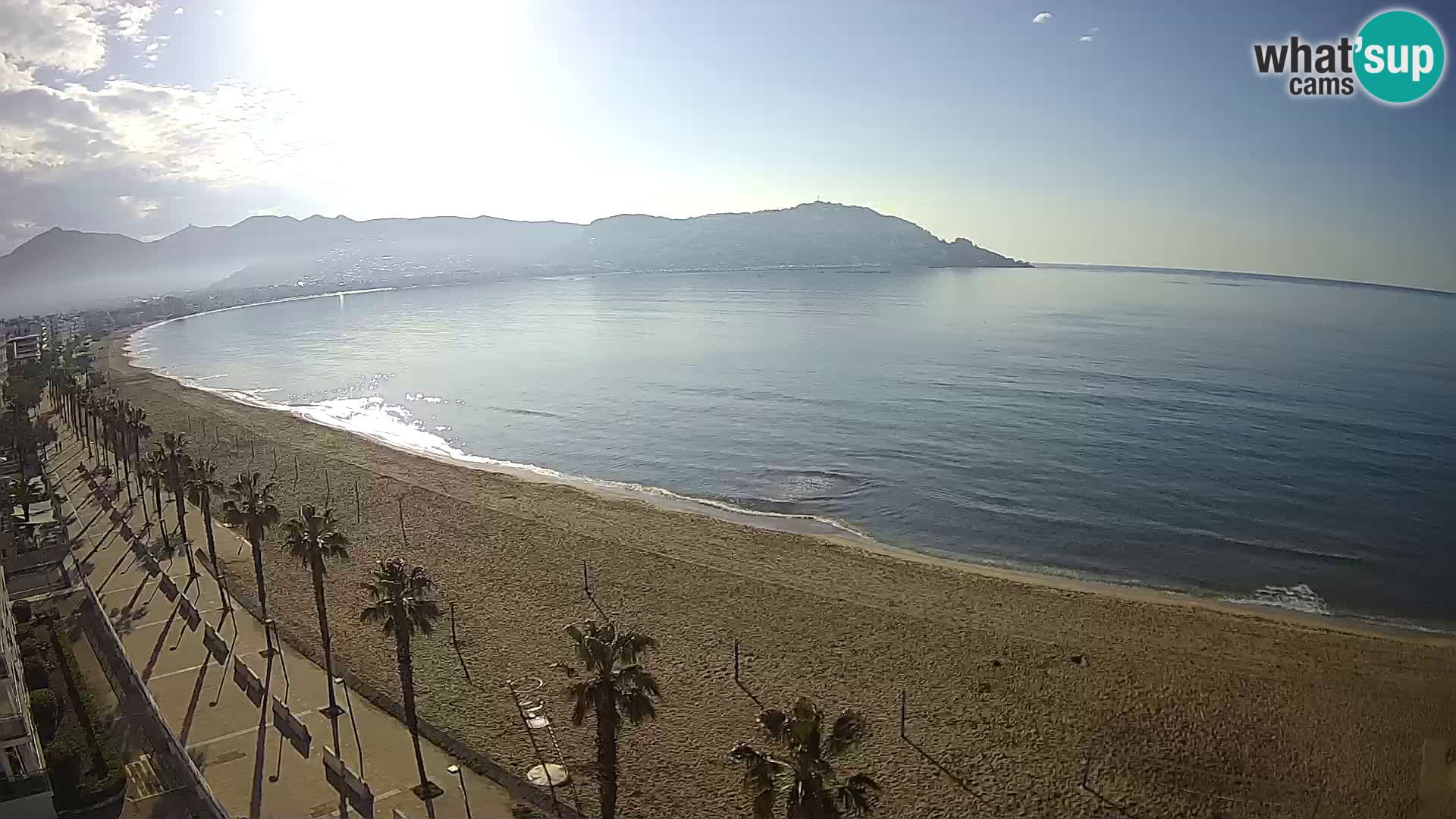 Roses camera en vivo playa Costa Brava- Hotel MonteCarlo