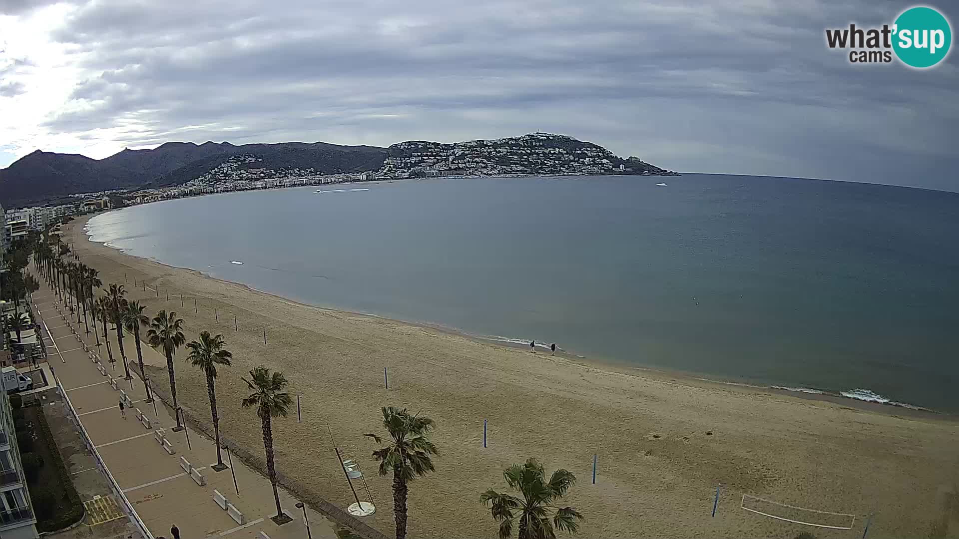 Roses camera en vivo playa Costa Brava- Hotel MonteCarlo