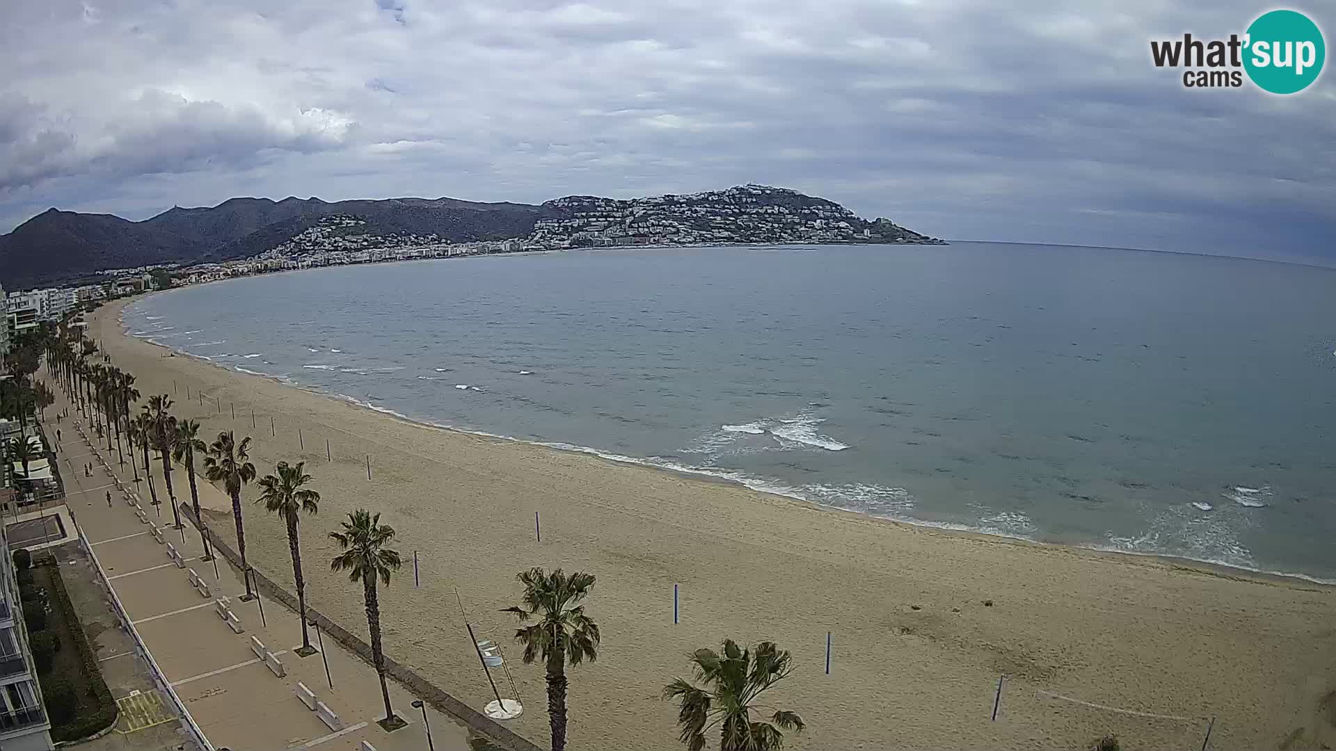 Roses camera en vivo playa Costa Brava- Hotel MonteCarlo