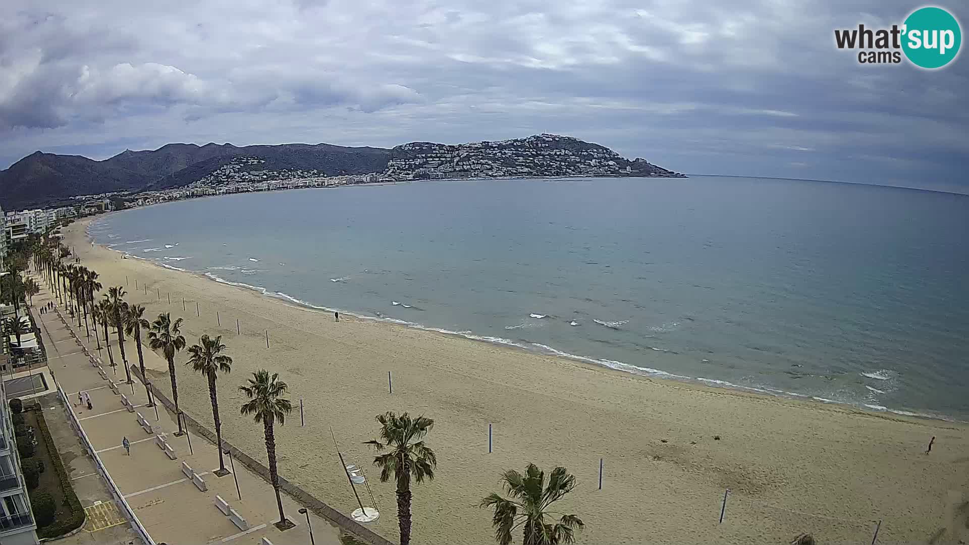 Live cam Roses  – Costa Brava spiaggia – Hotel MonteCarlo