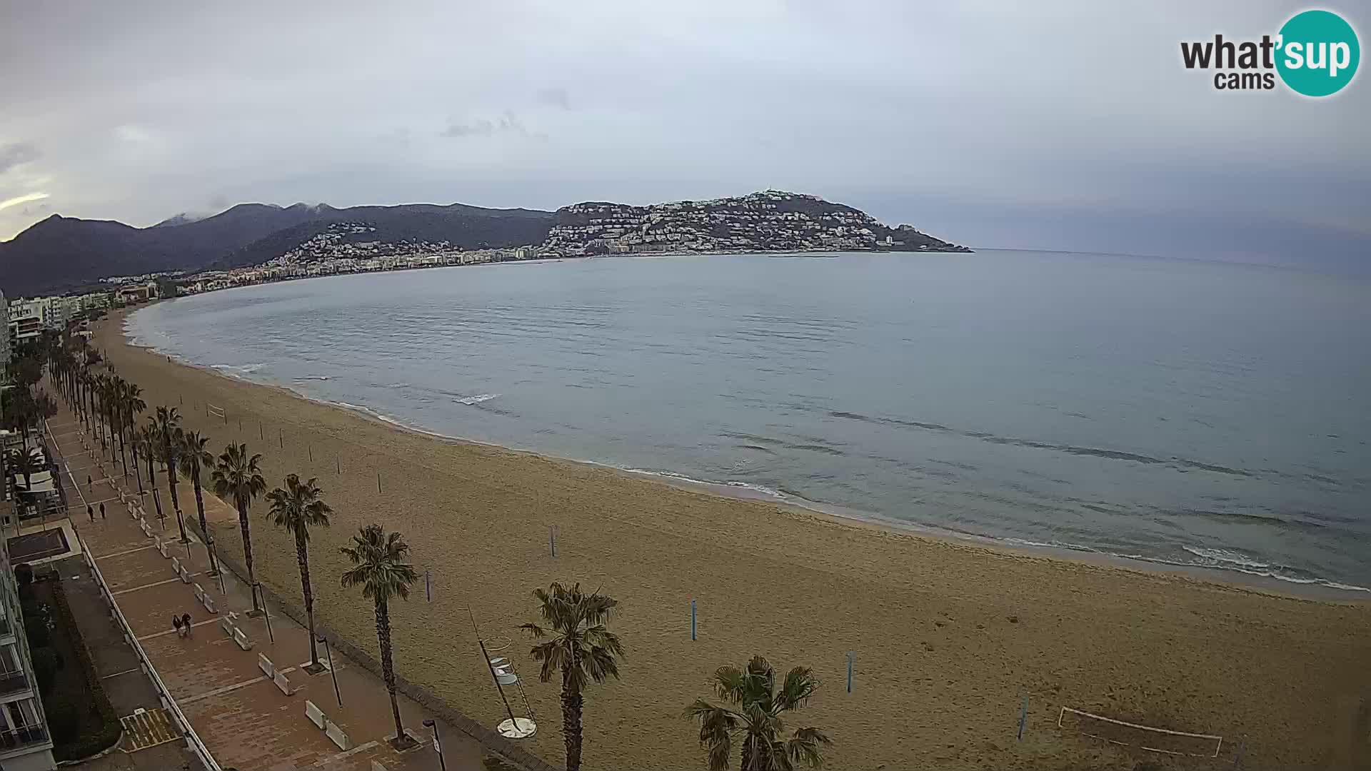 Live cam Roses  – Costa Brava spiaggia – Hotel MonteCarlo