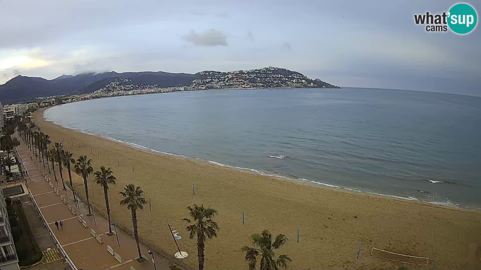 Roses camera en vivo playa Costa Brava- Hotel MonteCarlo