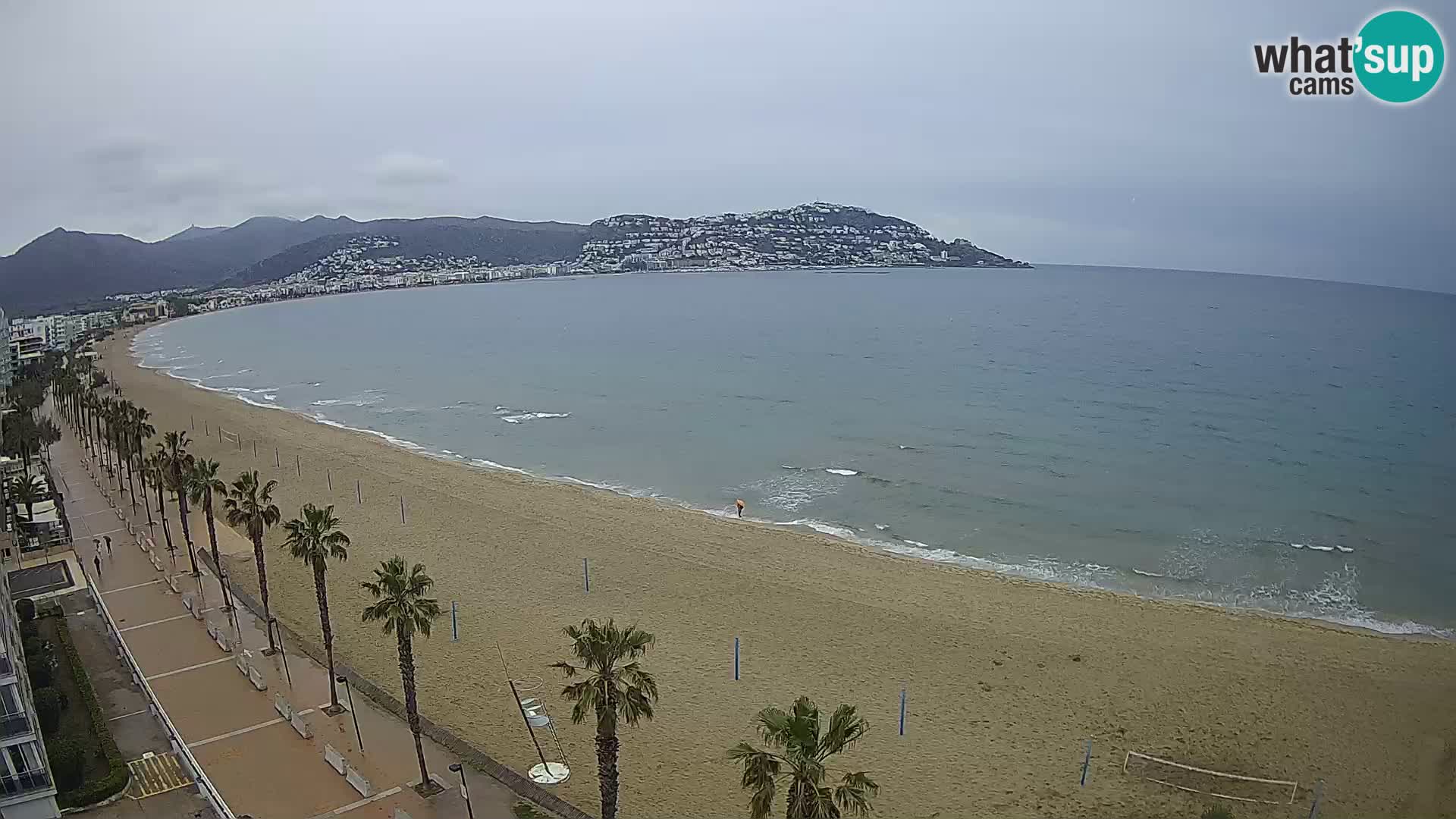 Roses camera en vivo playa Costa Brava- Hotel MonteCarlo