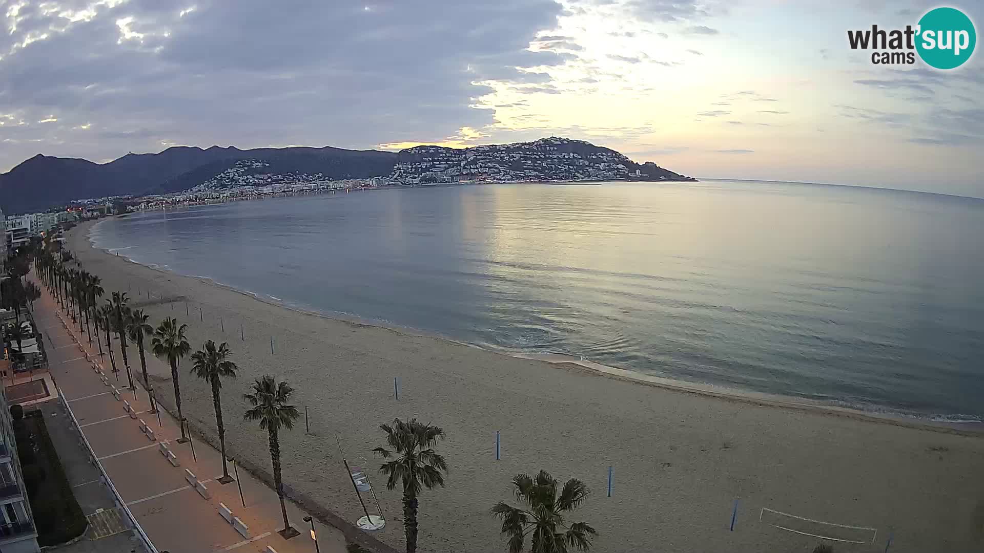 Roses camera en vivo playa Costa Brava- Hotel MonteCarlo