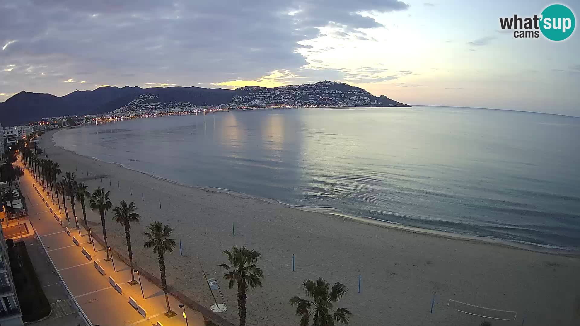 Roses camera en vivo playa Costa Brava- Hotel MonteCarlo