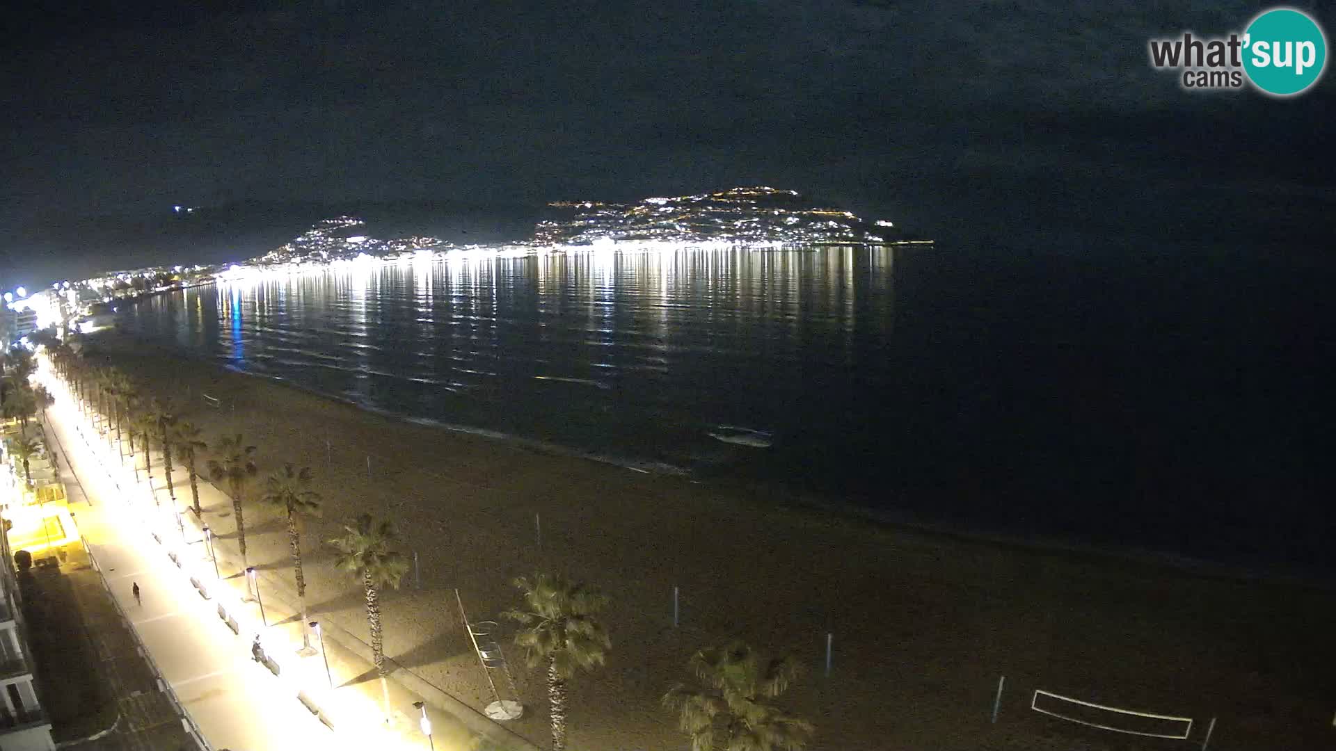 LIVEcam Roses plage Costa Brava – Hotel Montecarlo webcam Espagne